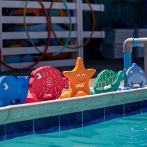 samlet pakke med 5 par floatie friends